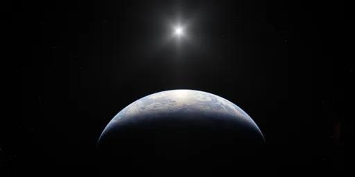 Planet Earth in Space