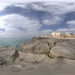 Rocky Coast Sky