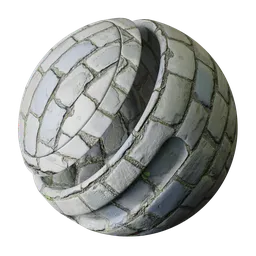 Mossy Cobblestone Pavers