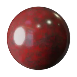 Crimson Glow Tile