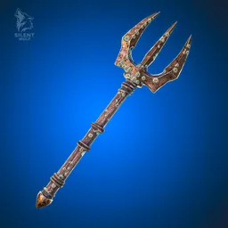 Trident of the Abyss - Game Ready