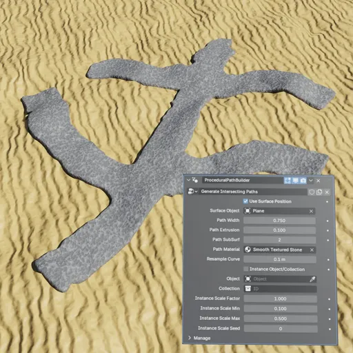 Intersecting Path Builder