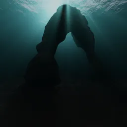 Nature Underwater Scene