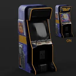 Cyberpunk Arcade Steel Kombat