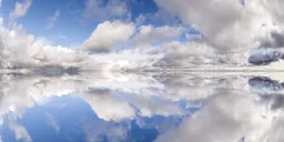Infinite Real Sky - Puffy Clouds