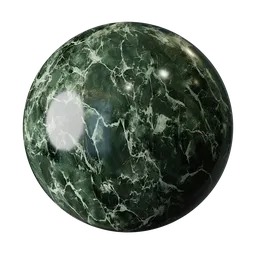 Green marble