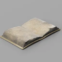 An ancient, old historical book