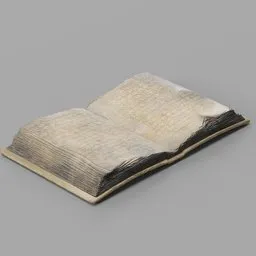 An ancient, old historical book