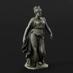 Greek Roman Stone Statue
