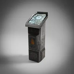 Sci-fi monitor