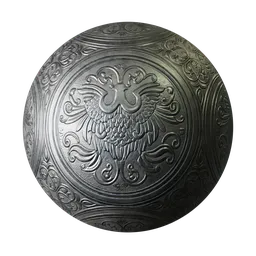 Phoenix Embossed Silver