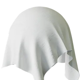Graphical White Chenille