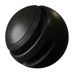 Black scratched brushed metal