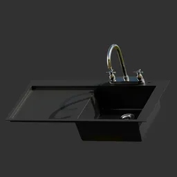 Sink S71 S717-F450 CR  BK