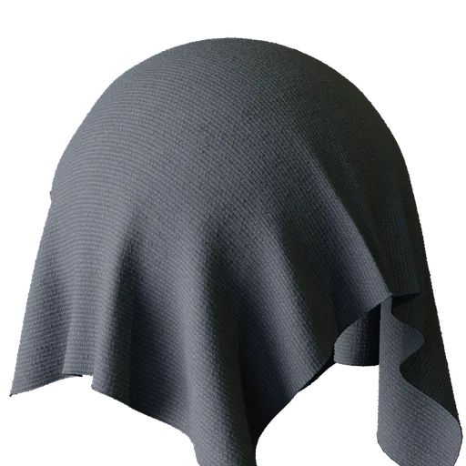 Blue Textured Fabric