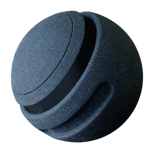 Dark Indigo Twill Denim