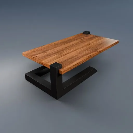 Industrial Oak Coffee Table