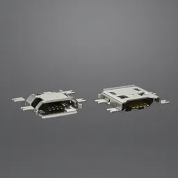 USB 2.0 Micro B Female