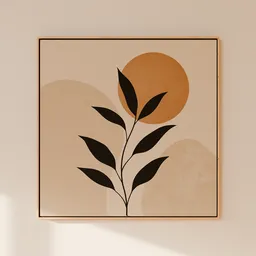 Botanical Silhouette Wall Art