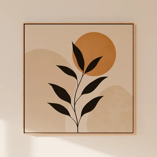 Botanical Silhouette Wall Art