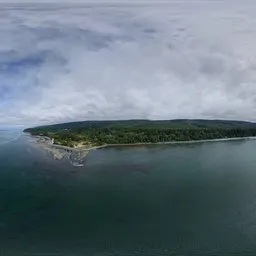 Ocean Coast Cloudy Day