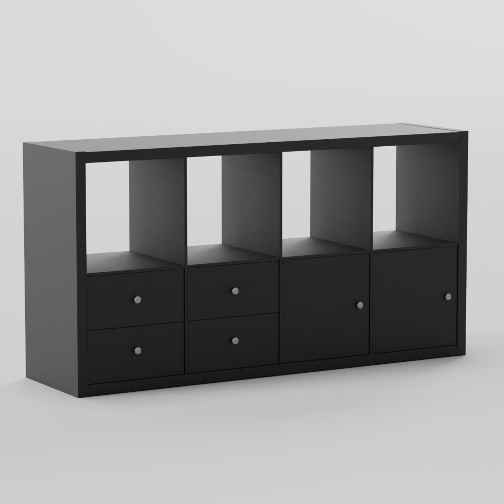 Ikea Shelf or FREE Commodes models BlenderKit