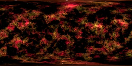 Nebula in Deep Dark Space