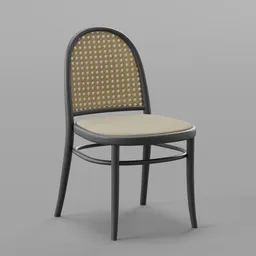 Rattan Wooden Chair
