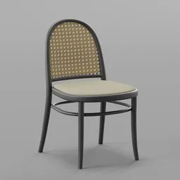 Rattan Wooden Chair