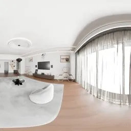 Modern Minimal Living Room