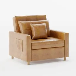 Leather Accent Chair