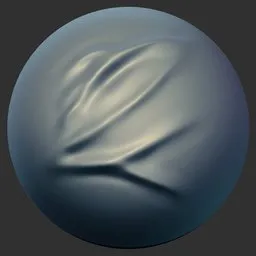 ER_Fabric Brush Irregular Wrinkles