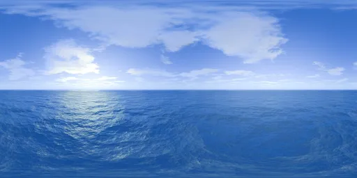 Azure Ocean Day