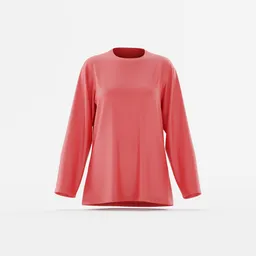 Solid Simple oversized Tee long T Shirt