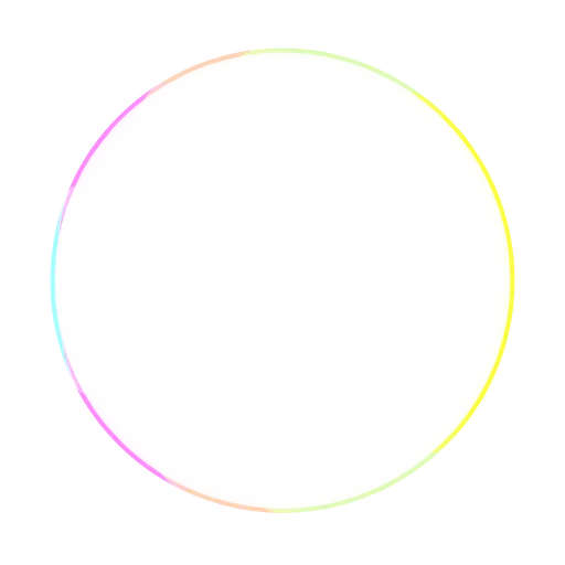 Vibrant rainbow-colored emission shader preview for Blender 3D, PBR ready and fully procedural.