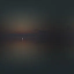 Dark Sunset Minimal HDRI