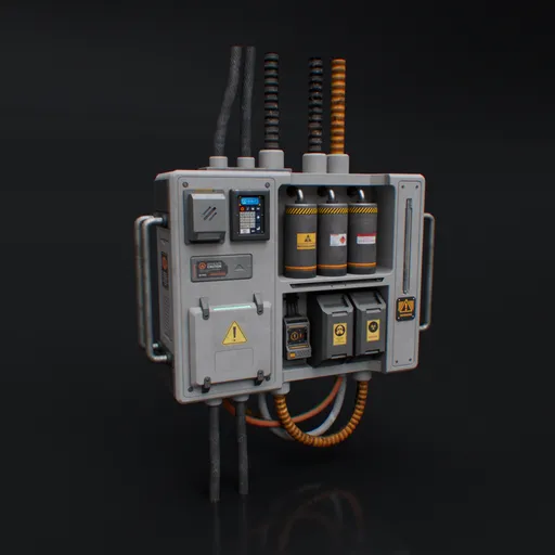 Scifi electrical control box