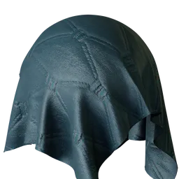 Geometric Duckegg Velvet