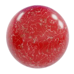 Red marble
