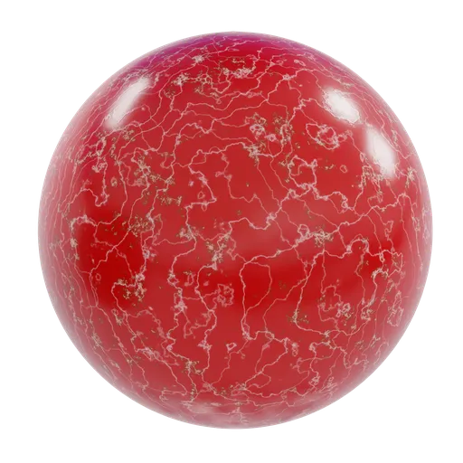 Red marble