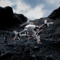 Drone Product Visualization Mockup