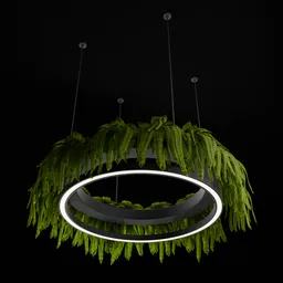 Hanging Plant Chandelier