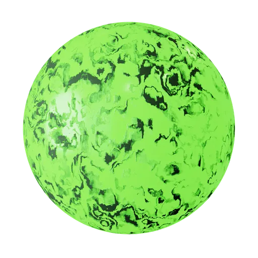 Toxic Green Acid Liquid
