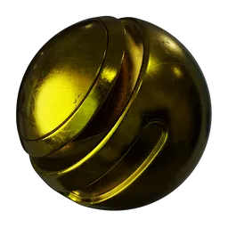 Scratched Gold Metal