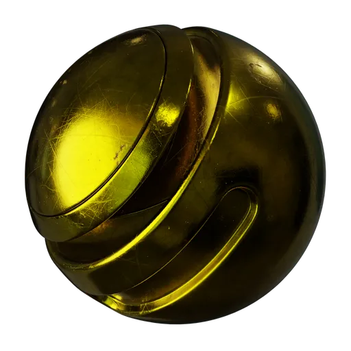 Scratched Gold Metal
