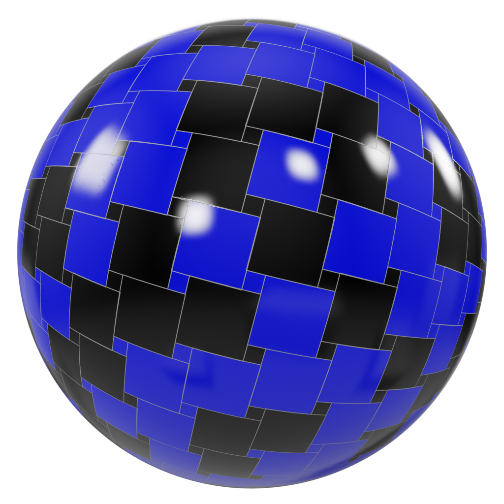 Blue black colour Tiles FREE tiles materials BlenderKit