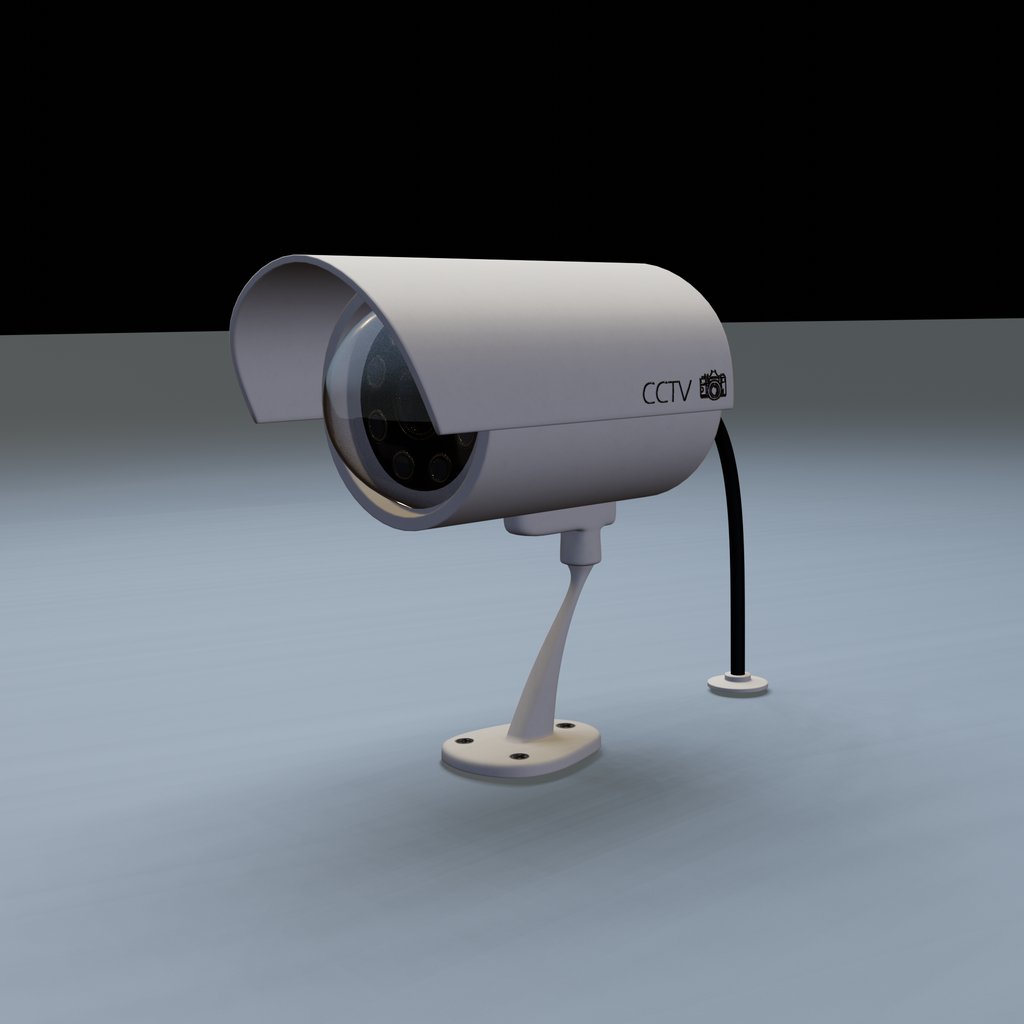 BlenderKit Download the Security Camera model