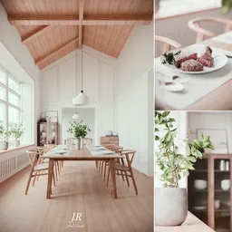 Minimalist Dining Room