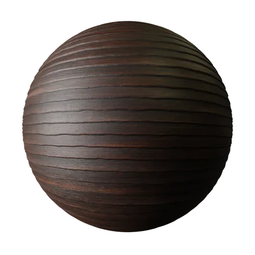 Dark wooden planks