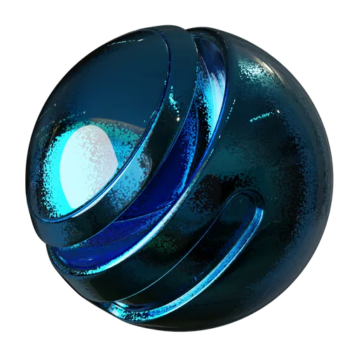 Vibrant procedural stylized car paint material with metallic flakes and pearlescent effects for Blender 3D rendering.